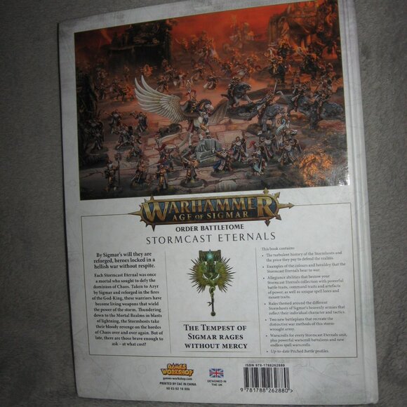 Warhammer Hardcover Book 40,000 40K Stormcast Eternals Order Battletome 2409A7 - Picture 2 of 10